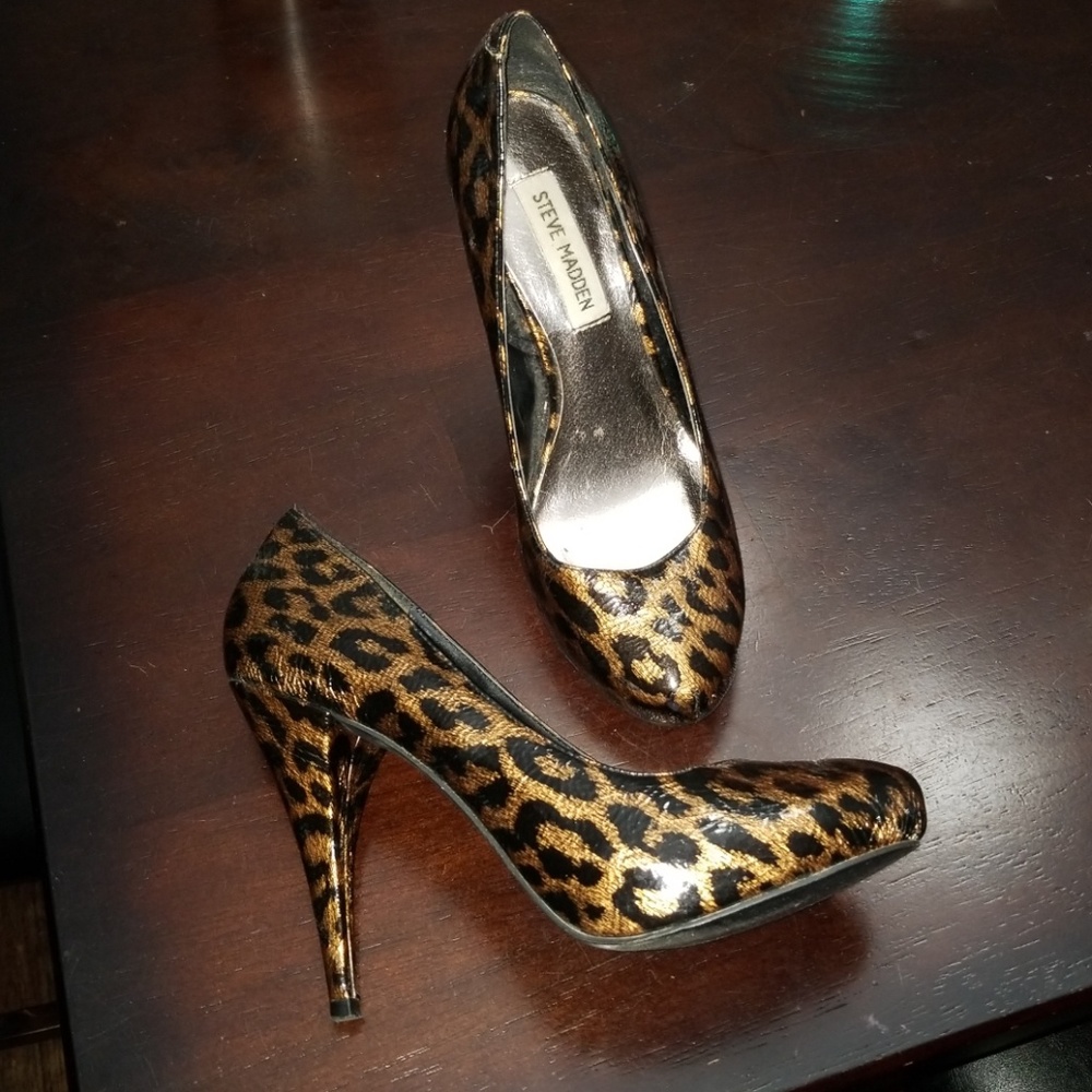 Steve Madden Cheetah Print Heels - image 1